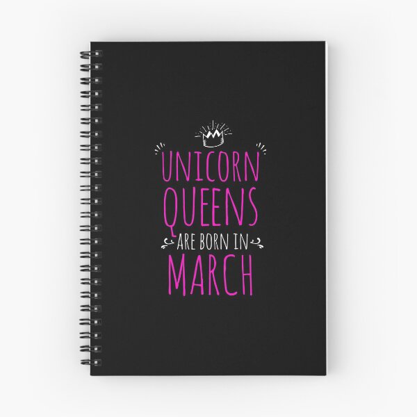 Item preview, Unicorn Queens Born In March Birthday Gift Idea designed and sold by haselshirt.