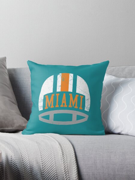 Miami Dolphins Pillows Cushions for Sale Redbubble