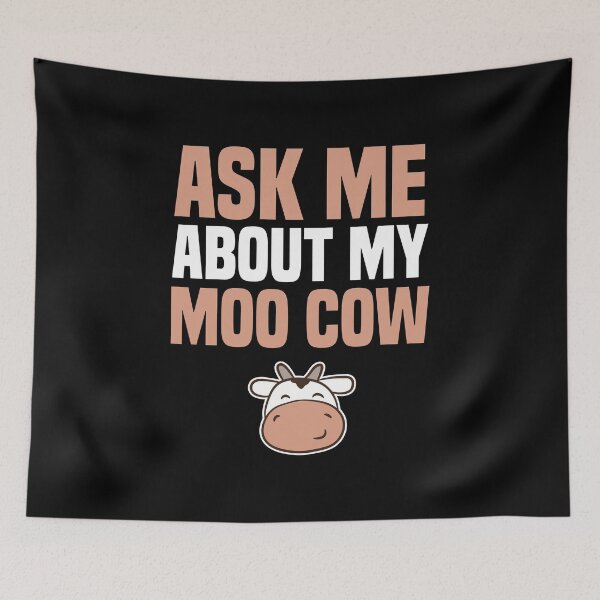 Item preview, Cows Ask Me About My Moo Birthday Present Gift Idea designed and sold by haselshirt.
