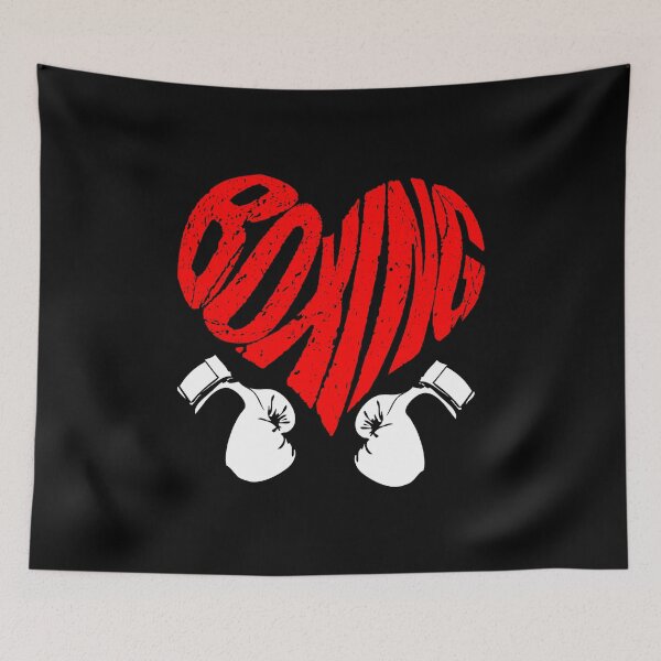 Item preview, Boxing Sport Player I Boxing Revision Heart Birthday Gift designed and sold by haselshirt.