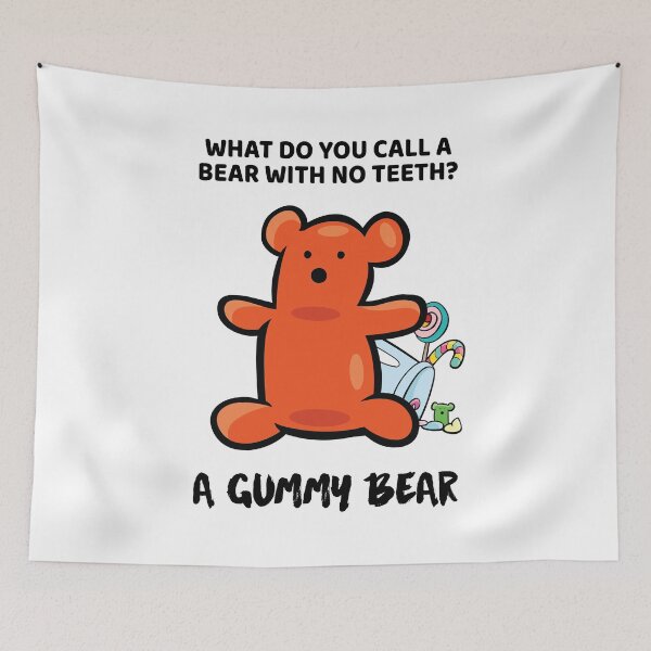 Item preview, What Do You Call A Bear With No Teeth  designed and sold by SilentEcho.
