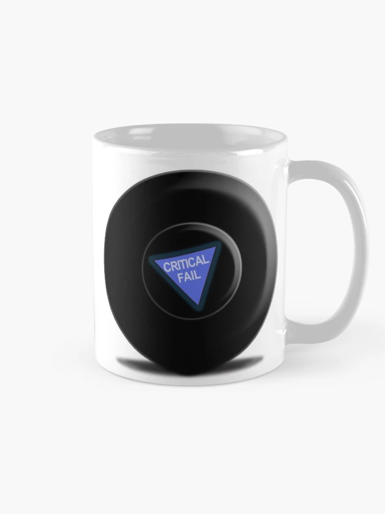 Thumbnail 3 of 6, Coffee Mug, Critical Fail designed and sold by RGGames.