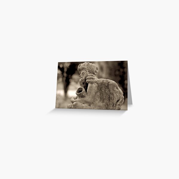 "Pondering" Greeting Card