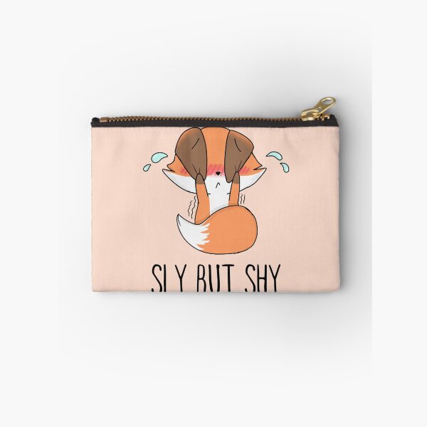 Item preview, Sly But Shy (Chibi Fox) | ironic cute adorable animal vulpine designed and sold by PikachuRox.