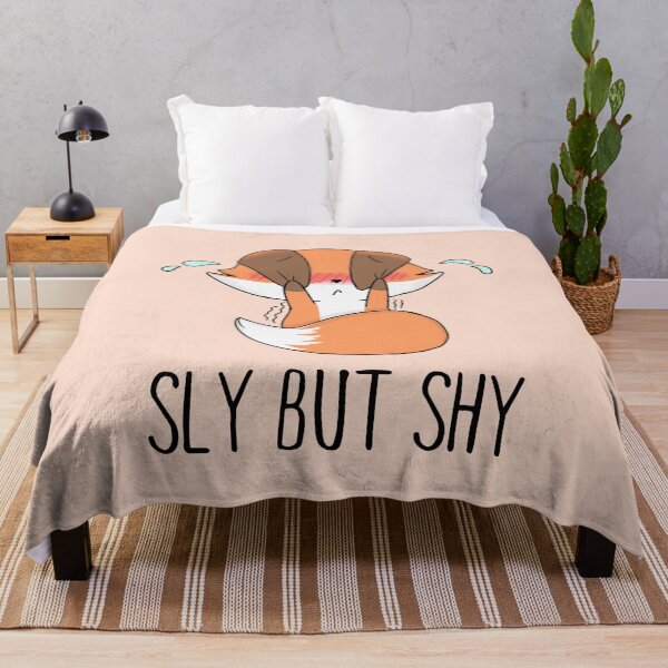 Item preview, Sly But Shy (Chibi Fox) | ironic cute adorable animal vulpine designed and sold by PikachuRox.