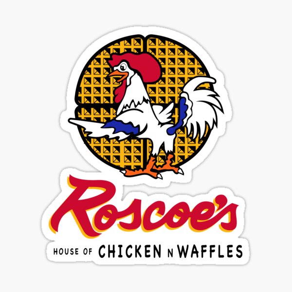Roscoe's House of Chicken Waffles T-Shirt Sticker