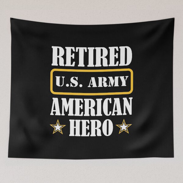 Item preview, Retirement Retired US Army American Hero Retiree Gift designed and sold by haselshirt.