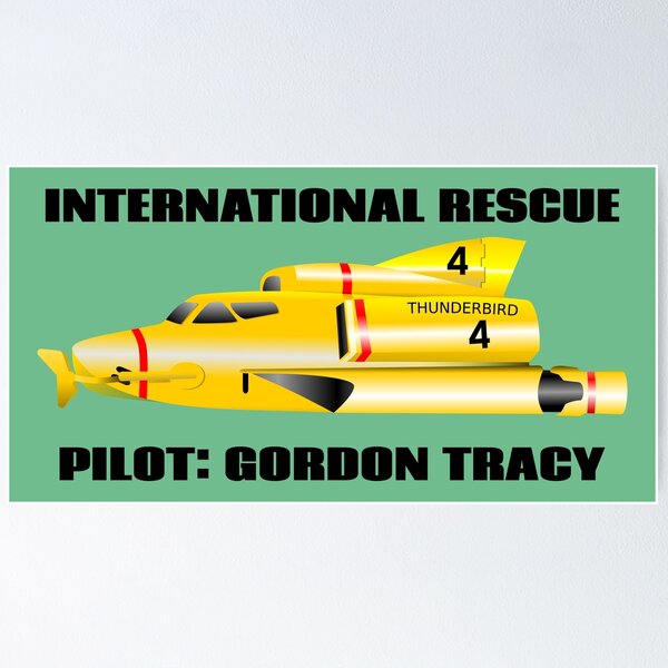 Item preview, Thunderbird 4 pilot Gordon Tracy designed and sold by LICENSEDLEGIT.