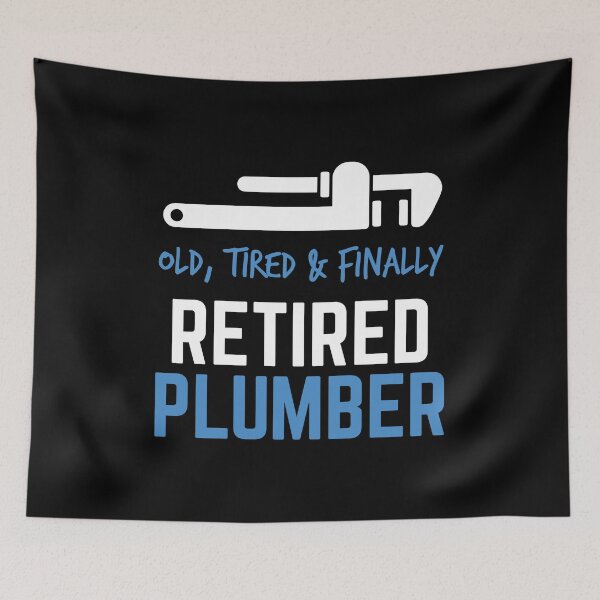 Item preview, Finally Retired Plumber Retirement Gift Idea designed and sold by haselshirt.