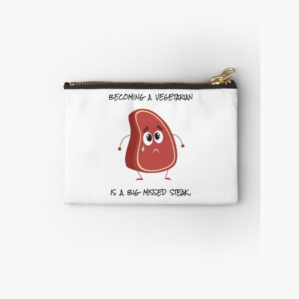 Item preview, Becoming A Vegetarian Is A Big Missed Steak  designed and sold by SilentEcho.