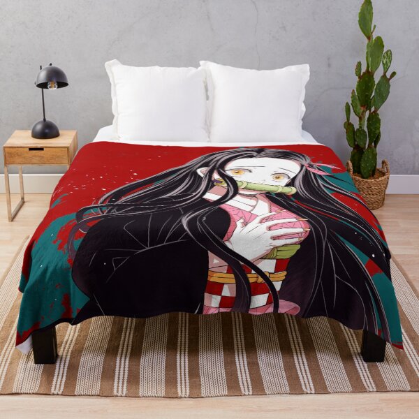 Nezuko | Dämonentöter: Kimetsu no Yaiba Fleecedecke