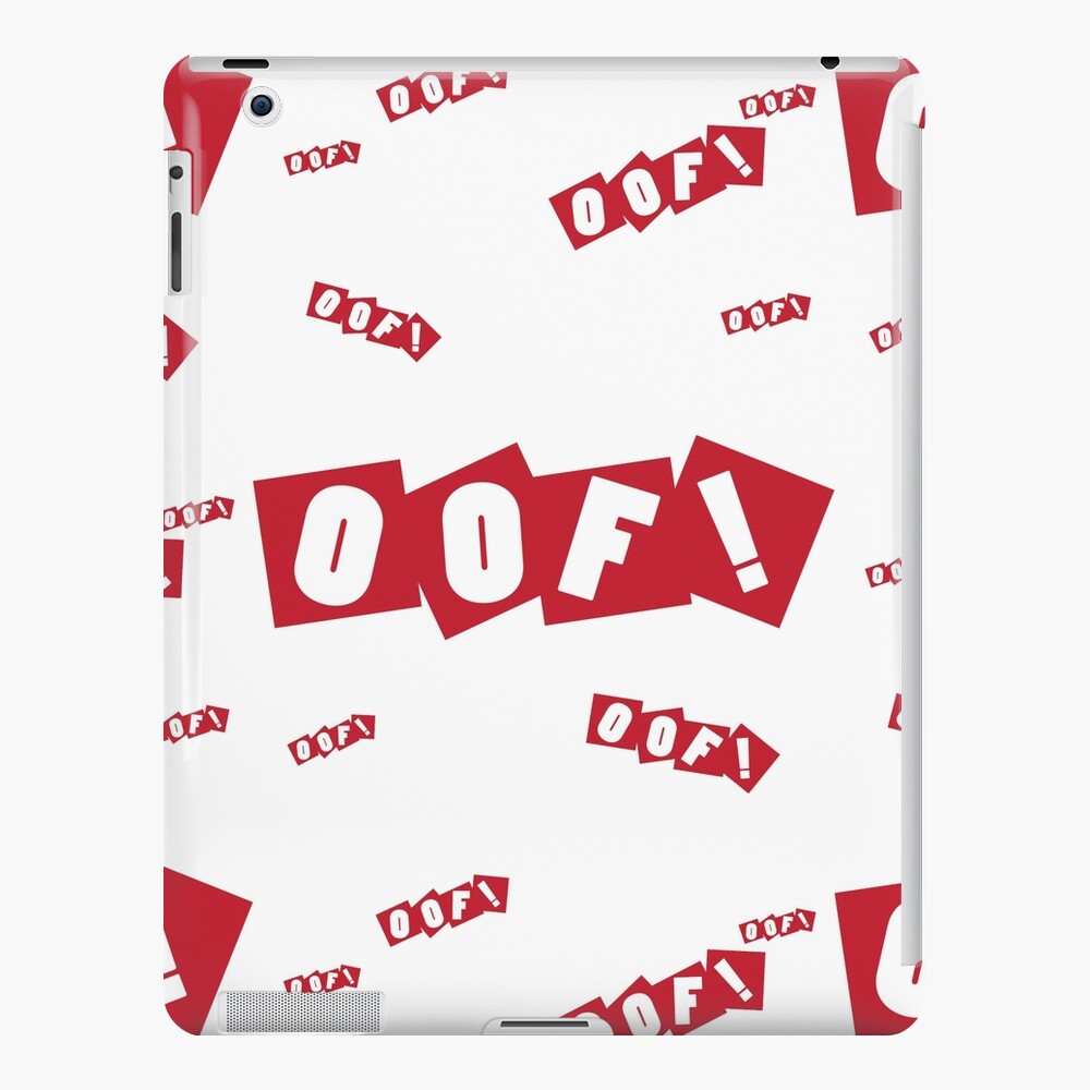 Oof Oof Oof Ipad Case Skin By Rainbowdreamer Redbubble - oof land for roblox