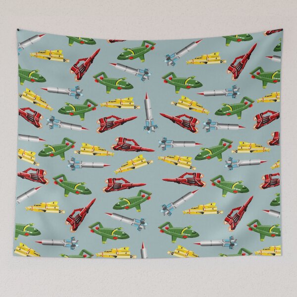 Item preview, Thunderbirds Pattern designed and sold by LICENSEDLEGIT.