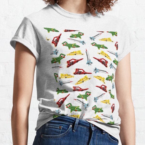 Thunderbirds Pattern Classic T-Shirt