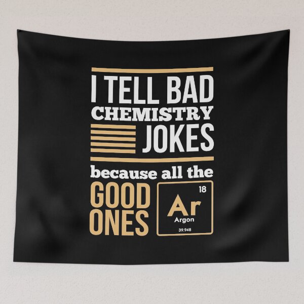 Item preview, Chemistry Periodic Table Jokes Chemist Elements Gift designed and sold by haselshirt.