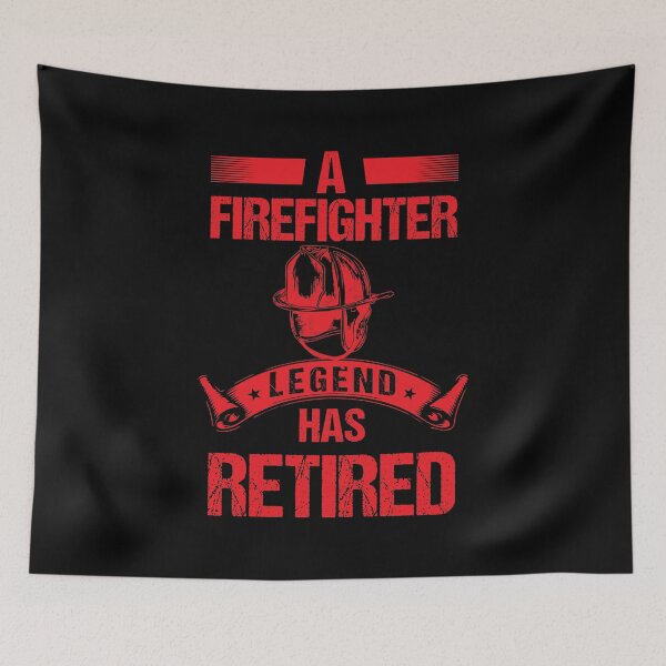Item preview, Retirement Fire Fighter Legend Retired Retiree Gift designed and sold by haselshirt.
