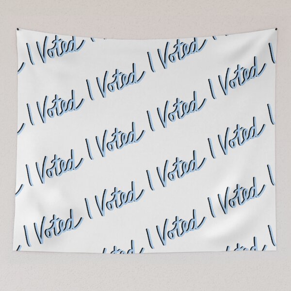 Item preview, i voted – blue designed and sold by dalvago.