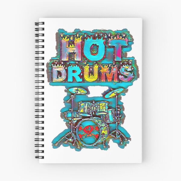 Item preview, HOT DRUMS IN BLUE  designed and sold by Attiva.