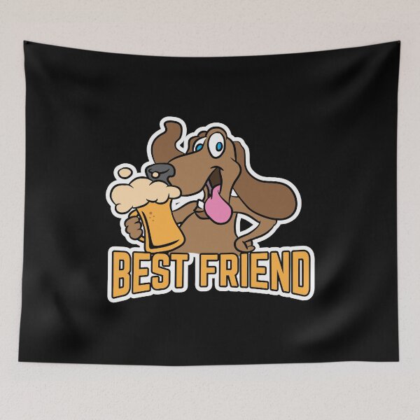 Item preview, Dog Lover Animal Lover Best Friend Beer Day Gift Idea designed and sold by haselshirt.