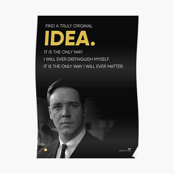 A Beautiful Mind Poster