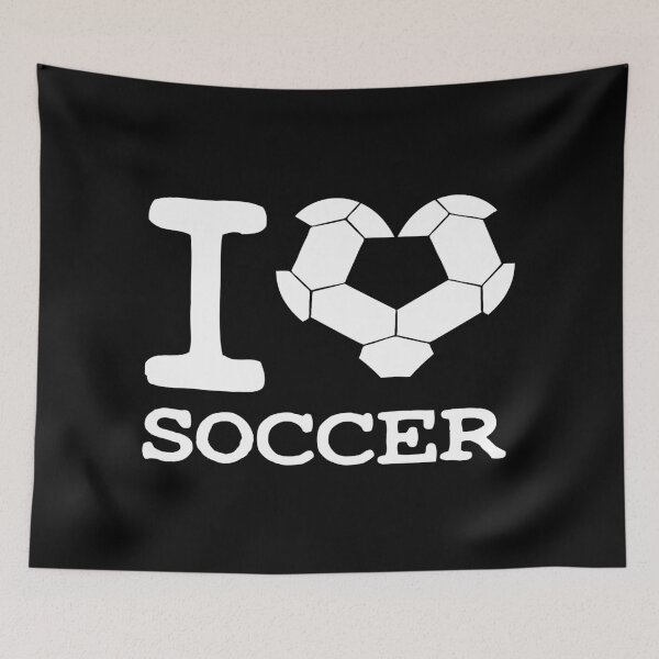 Item preview, I Love Soccer Ball Sports Athlete Player Gift designed and sold by haselshirt.