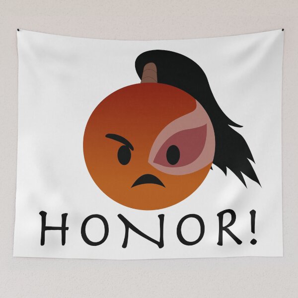 Item preview, Angry Zuko emoji 2 "HONOR!" designed and sold by PrinceTumi.