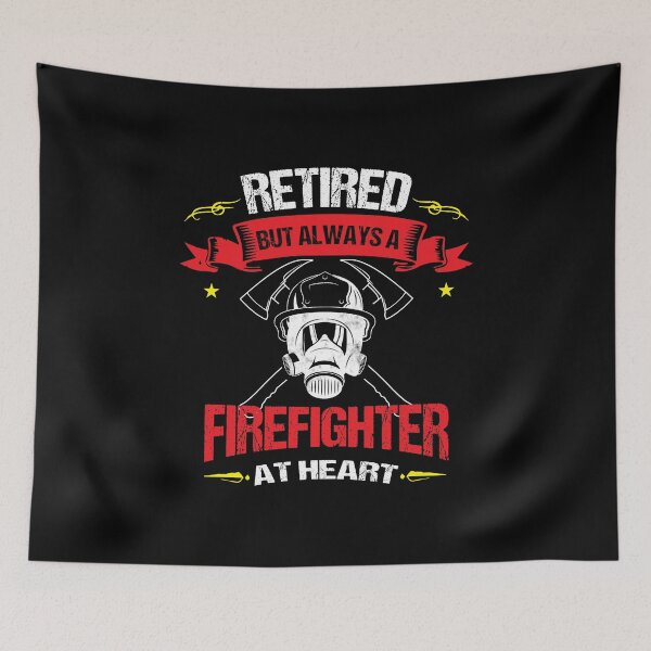 Item preview, Retirement Always Fire Fighter At Heart Retiree Gift designed and sold by haselshirt.
