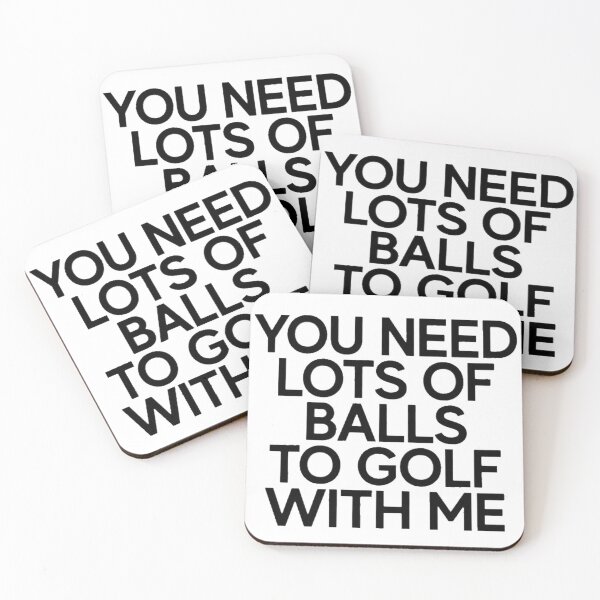 Item preview, Golf - You need lots of balls to golf with me designed and sold by VintageTeesNow.