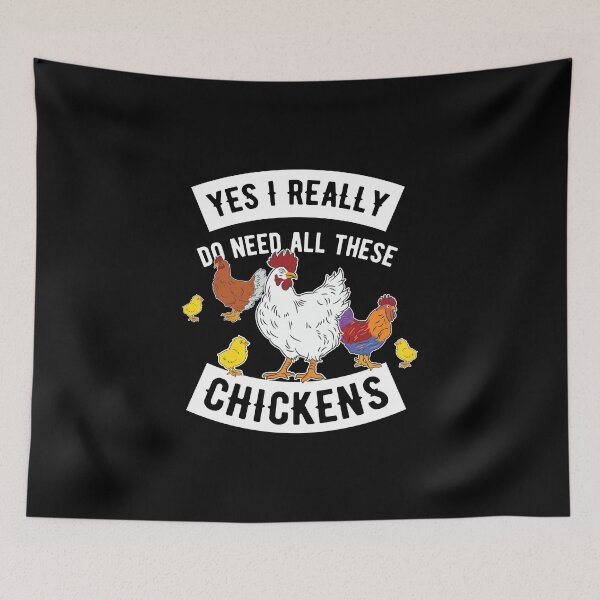 Item preview, Yes Need All These Chickens Farmer Birthday Gift designed and sold by haselshirt.