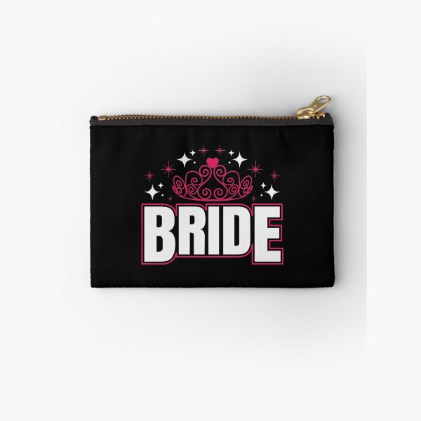 Artikelvorschau, Bachelor Party Bride Queen Sparkle Crown Pink Gift Idea entworfen und verkauft von haselshirt.