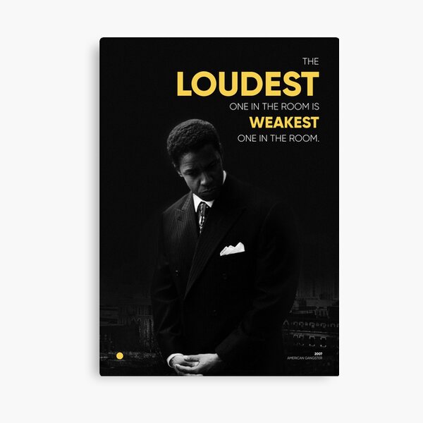American Gangster Canvas Print