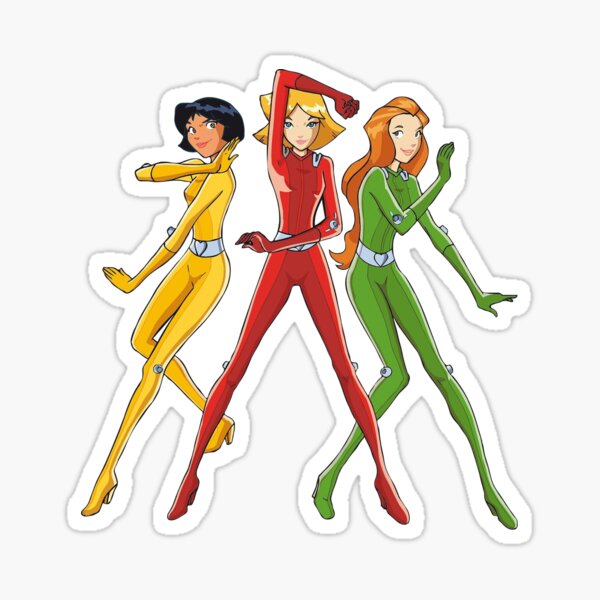 Totally Spies - Action Sticker