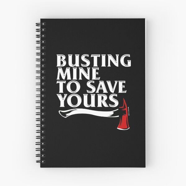 Item preview, Firefighter Busting Mine To Save Firemen Gift  designed and sold by haselshirt.
