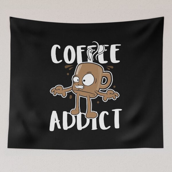 Artikelvorschau, Coffee Lover Coffee Addict Coffee Birthday Gift Idea entworfen und verkauft von haselshirt.
