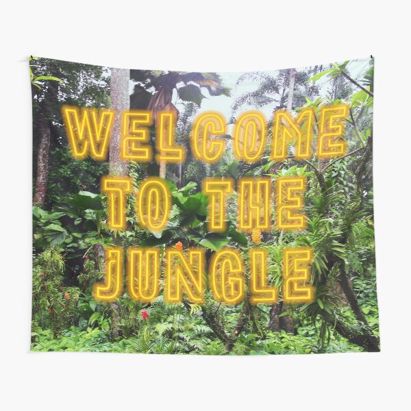 Welcome to the Jungle - Neon Tapestry