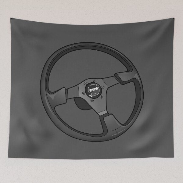 Item preview, Old Logo NISMO steering wheel designed and sold by ILLUSTRIOUSEUROS.