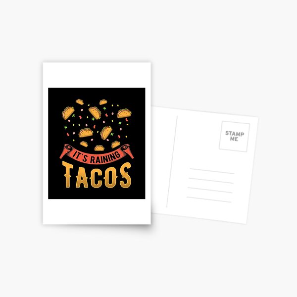Raining Tacos Stationery Redbubble - gir and taco roblox