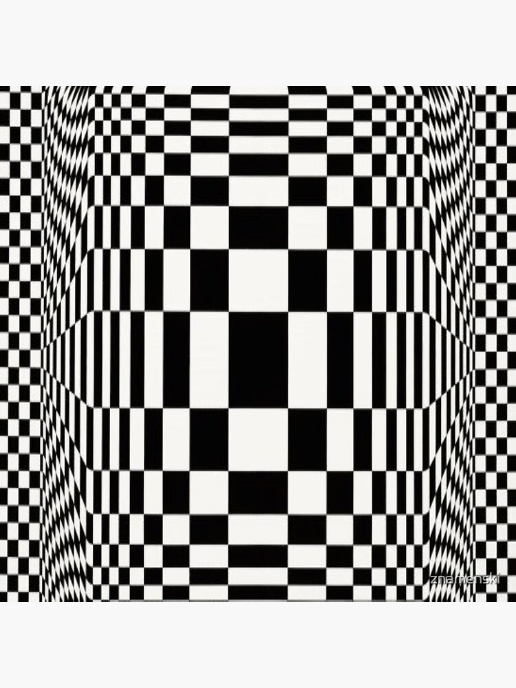 Op Art. Victor #Vasarely, was a Hungarian-French #artist, who is widely accepted as a #grandfather and leader of the #OpArt movement by znamenski