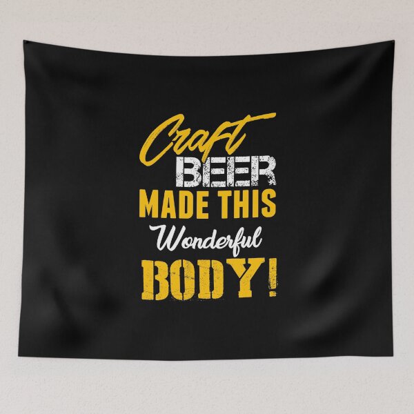 Item preview, Craft Beer Made Wonderful Body Hoppy IPA Gift Idea designed and sold by haselshirt.