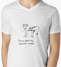the liger, your favorite animal Men's V-Neck T-Shirt