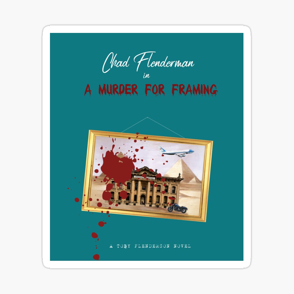 Chad Flenderman in A Murder For Framing Spiral Notebook for Sale by  bramosny | Redbubble
