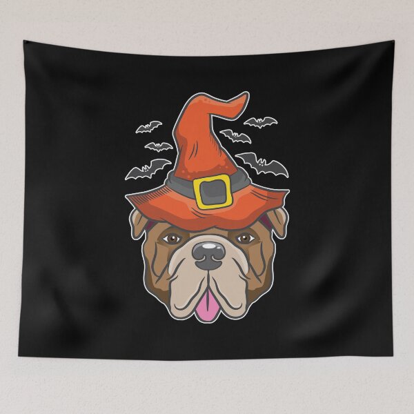 Item preview, Halloween Shirt Witch Bulldog Costume Gift designed and sold by haselshirt.