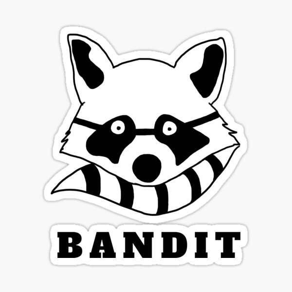 Beer Bandit Raccoon Sticker – FlynHats