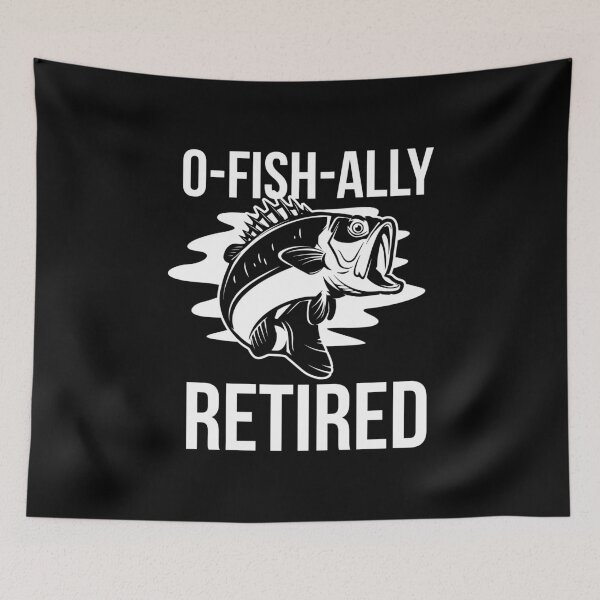 Artikelvorschau, Retirement O Fish Ally Retired Retiree Fishing Gift Idea entworfen und verkauft von haselshirt.