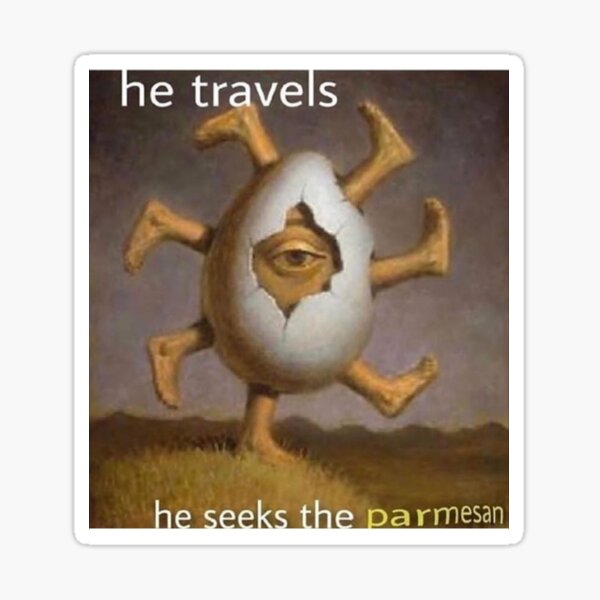 Item preview, He travels CONTEMPORARY ART, DEEP MESSAGE designed and sold by Ellis971.