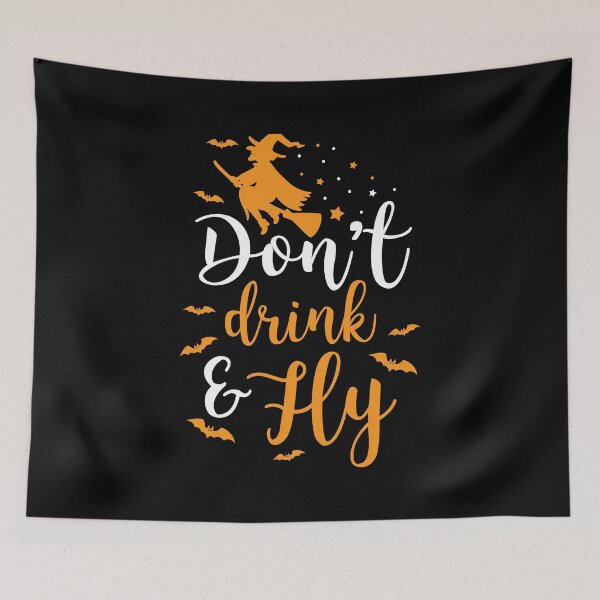 Item preview, Halloween Shirt Don't Drink And Fly Gift Tee designed and sold by haselshirt.