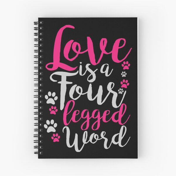 Item preview, Love Is A Four Legged Word - Dog Lover Dogs designed and sold by Superhero Gear.