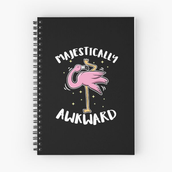 Item preview, Animal Lover Flamingos Majestically Awkward Gift Idea designed and sold by haselshirt.