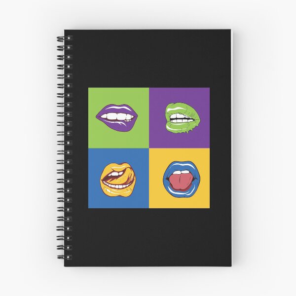 Item preview, Pop Art Shirt Lips Graphic Art Retro Gift Tee designed and sold by haselshirt.