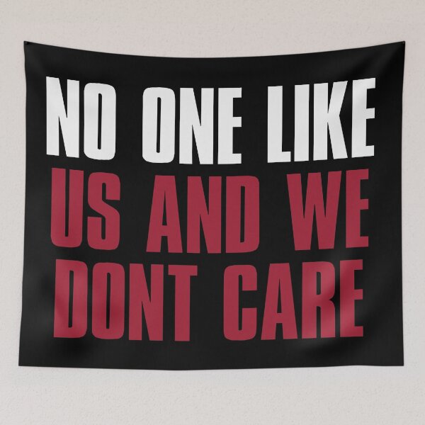 Item preview, No One like Us and We dont care, Love Sports Black designed and sold by elhefe.